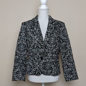 Rose Haggar Patterned Blazer